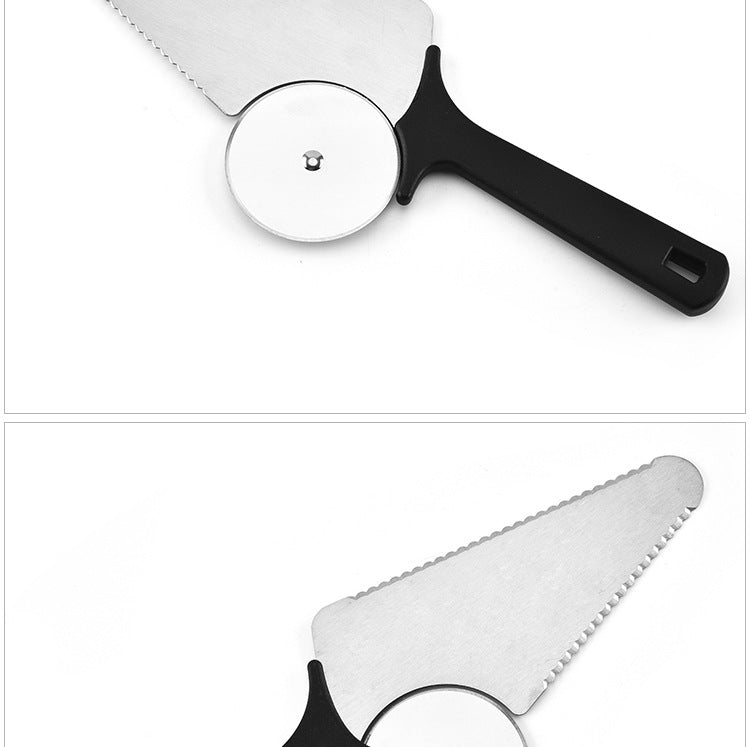 Pizza Cutter and Server Slicer Super Sharp Stainless Steel Wheel Blade