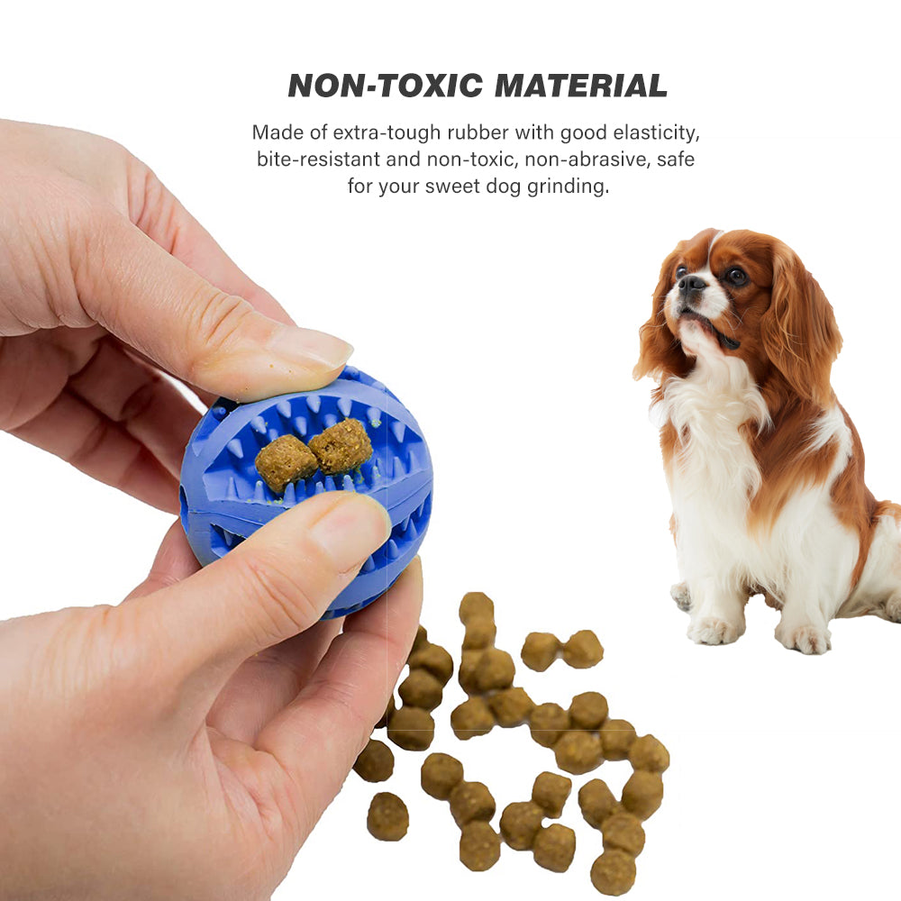 Cute Puppy Puzzle Teething Food Ball Toys(Bulk 3 Sets)