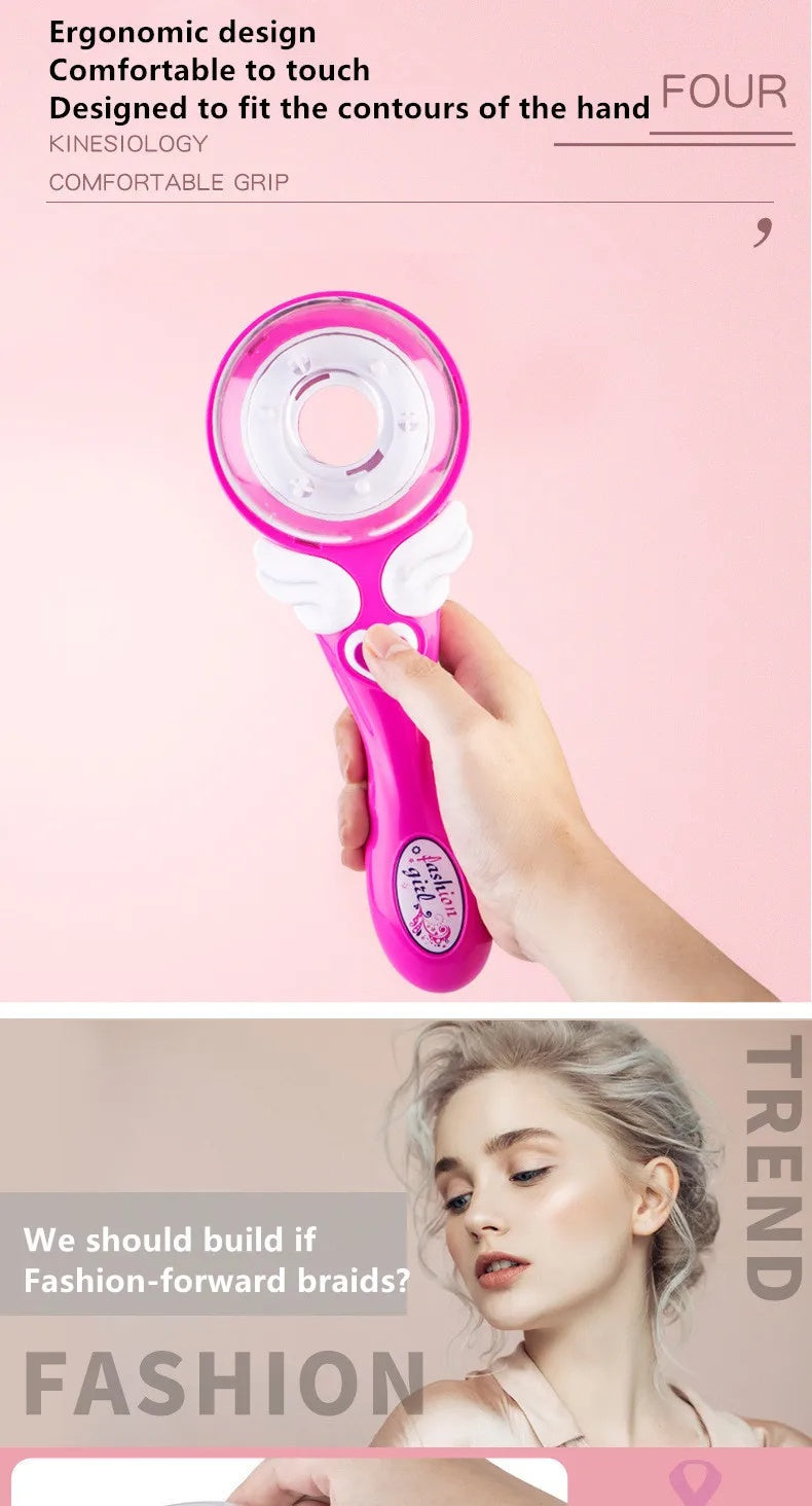 Automatic Electric Hairstyle DIY Tool for Teen Girls Salon Makeup