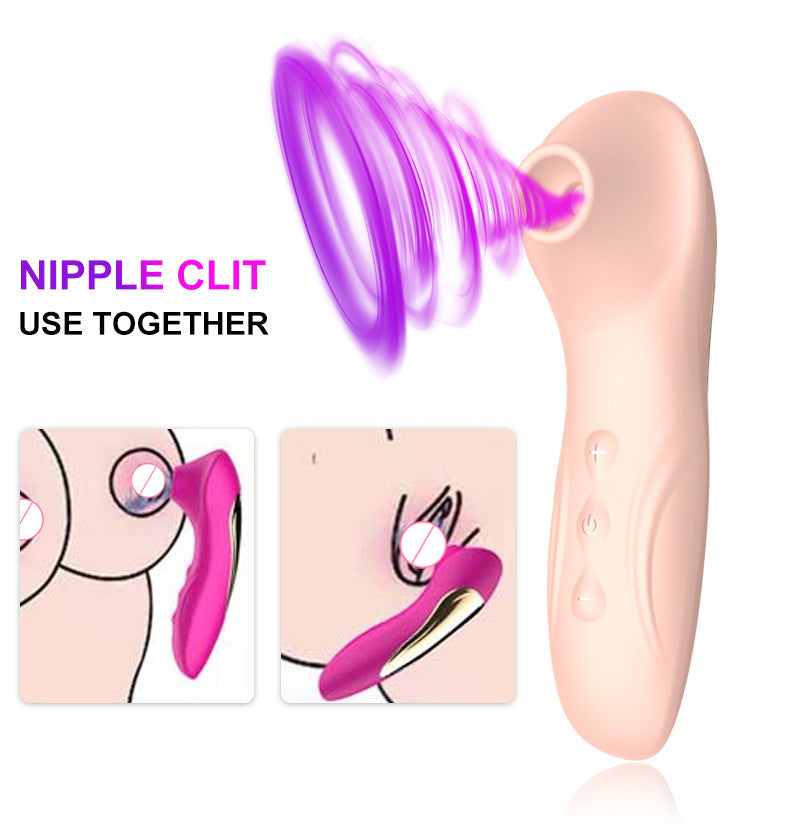 High Quality Silicone Vibrator 10 Mode Couple Vibrator