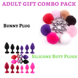 Bunny Plug & Silicoen Plug Small Size Combo Pack