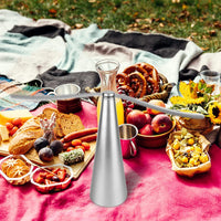 Table Fly Fan Portable Tabletop Fly Fan for Indoor Outdoor Restaurant Barbeque to Keep Flies Away from Your Food
