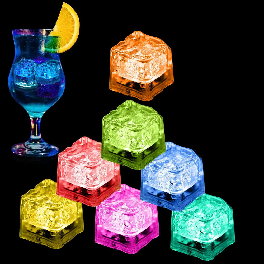 Flashing Glow in The Dark , Liquid Activated Battery Operated for Club Bar Party Wedding Decor Christmas Gifts