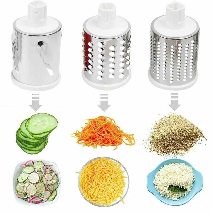 Tumbling Box Shredder Drum Multifunctional Fruit & Vegetable Cutter with Handle