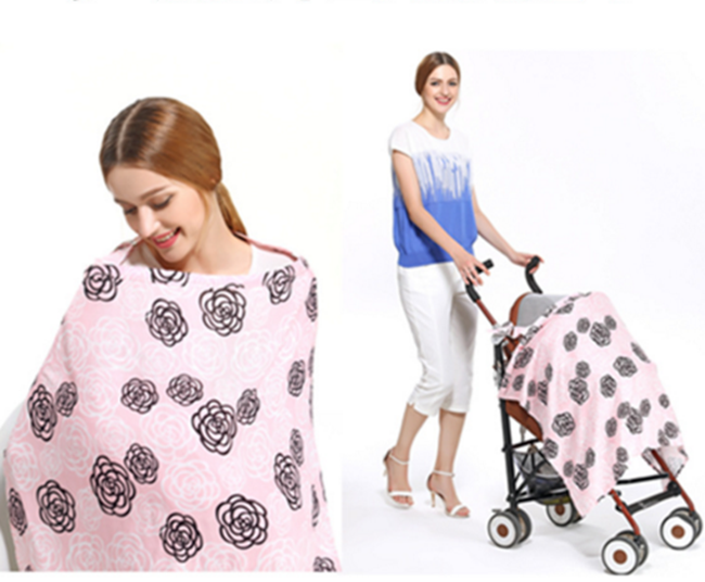 Baby Nursing Cover & Baby Fruit Food Feeder Pack