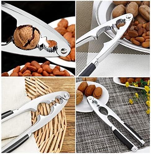 Nut Cracker for All Nuts Kitchen Gadgets Tool Sheller Walnut Opener Plier Alloy Opener Nutcracker Seafood Pistachio Cuter Kitchen Accessories