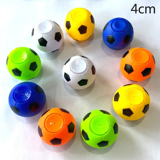 Fidget Spinner Balls Fidget Toys Mini Soccer Ball toy Plastic Football Hand Spinners Balls Toys(Bulk 3 Sets)