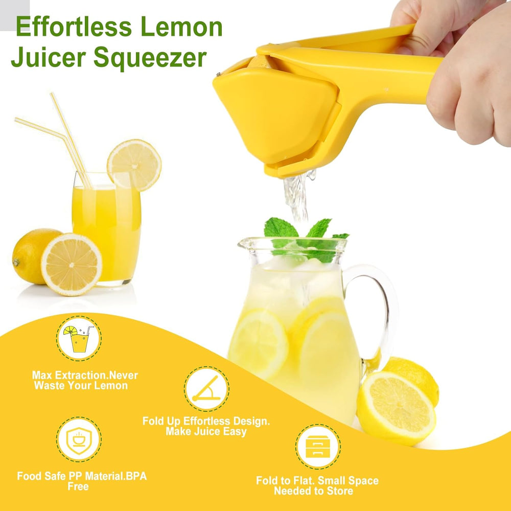 Lemon Lime Squeezer Hand Juicer Lemon Squeezer Max Extraction