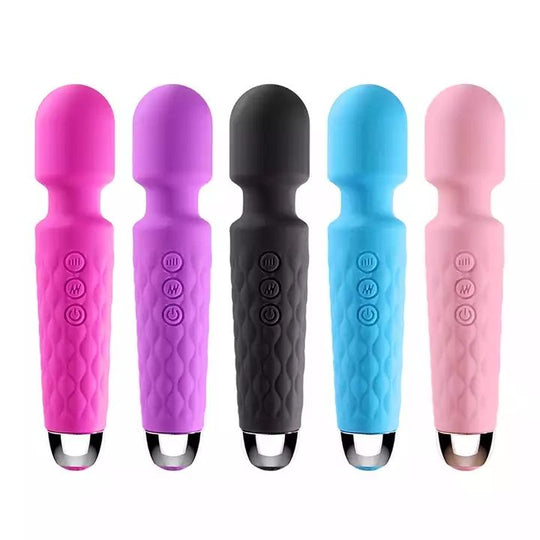 Dolphin head & Fins Vibrator & Wand Vibrator Women Sex Toy Wand Massage Clitoris Dildo Vibrator Combo