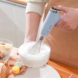 Hand Held 3 in 1 USB Electric Egg Beater Automatic Food Blender Garlic Meat Grinder Egg Mixer(10 Pack)