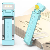 USB Rechargeable Book Light for Reading in Bed, Portable Clip-on LED Reading Light, 30/60-min Timer, 3 Amber Colors, 5 Brightness Dimmable, 5 Magnetic Bookmarks, Kids, Nighttime Readers
