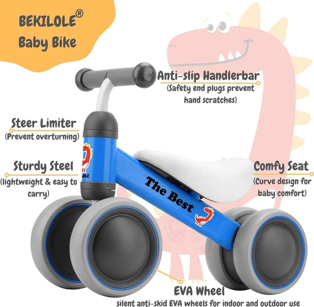 Balance Bike for 1 Year Old Gifts Pre-School First Bike and 1st Birthday Gifts(Bulk 3 Sets)