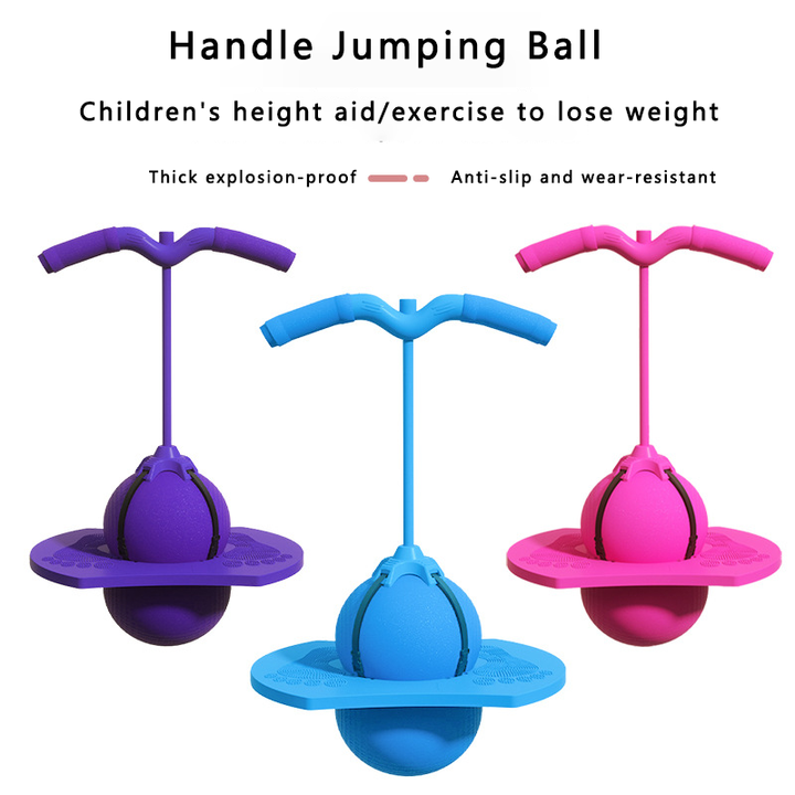 Jumping Bouncing Ball Fitness Fitness Sports Elastic Springboard For Adults And Children(10 Pack)