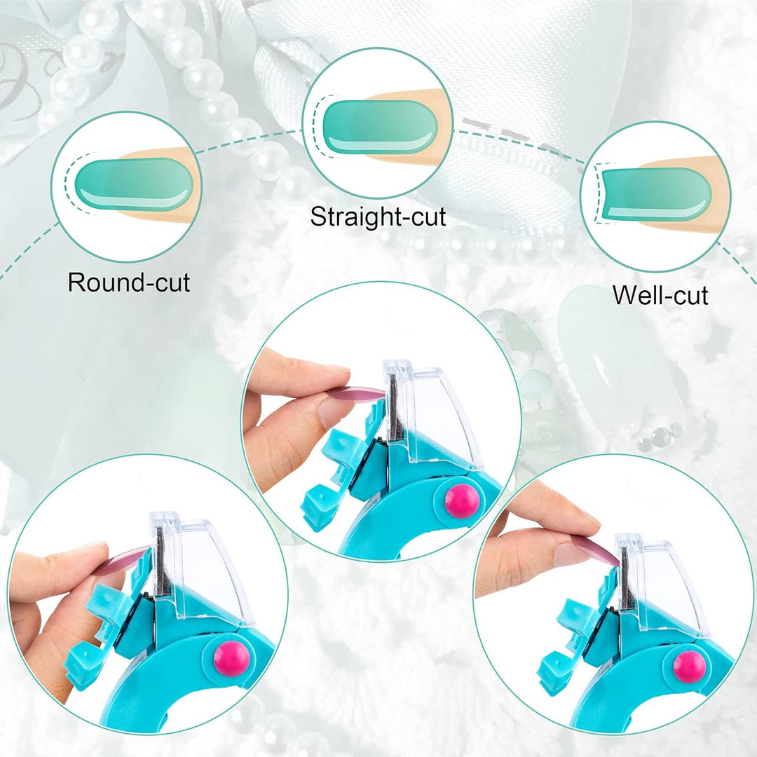 Acrylic Nail Clipper Adjustable Stainless Steel Cutter