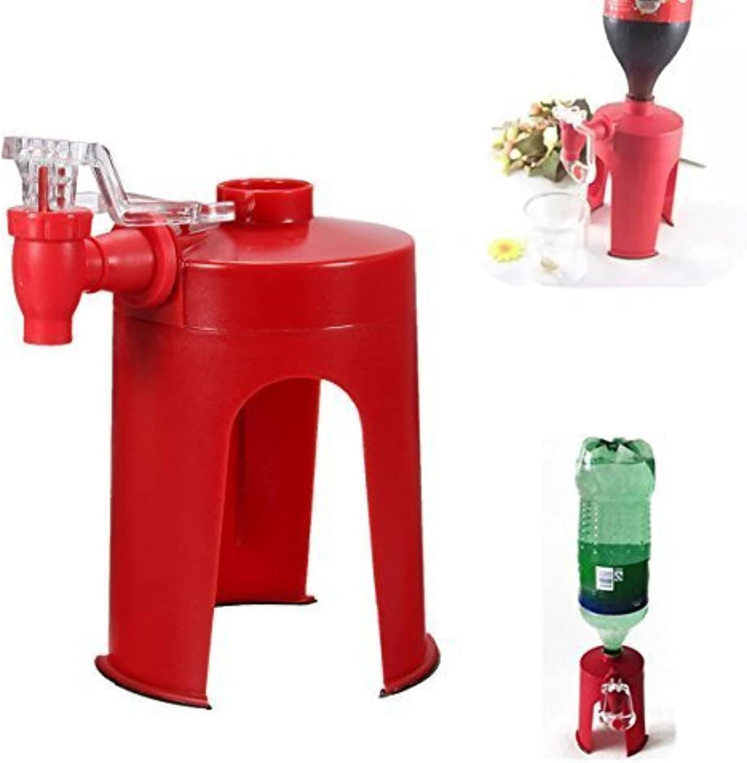 Portable Party Drinking Dispenser Juice Cola Soda Plastic Cold Drink Dispensers Beverage Bottle Dispenser (10 Pack)