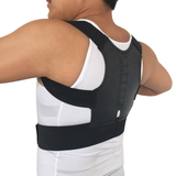 Women and Men Fully Adjustable Back Posture Corrector & Breathable Safety Back Brace Waist Support Combo Pack