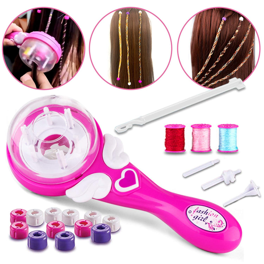 Automatic Electric Hairstyle DIY Tool for Teen Girls Salon Makeup