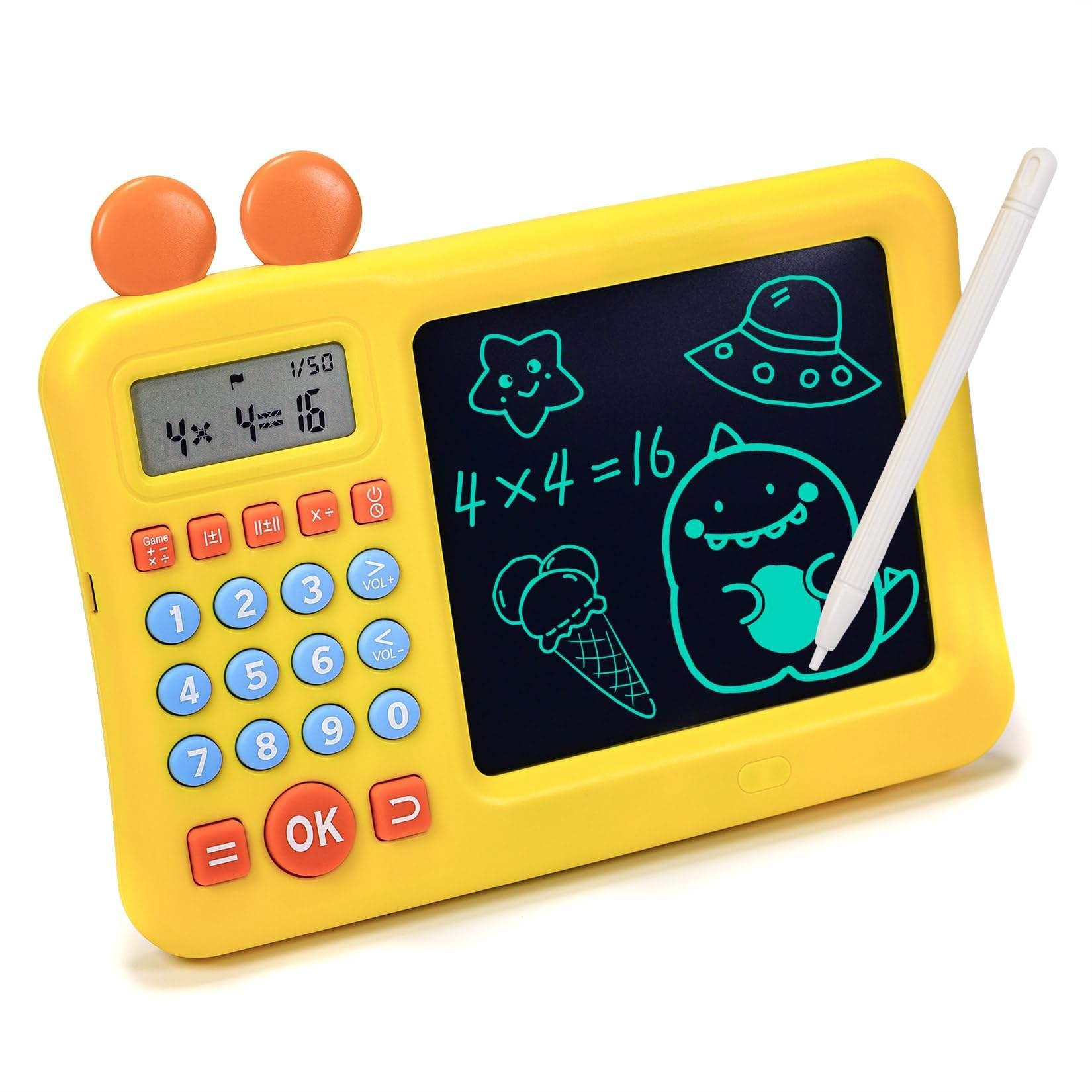 Toy Mathpad Interactive Electronic Math Game with Sketch Pad Educational Math Lear ...