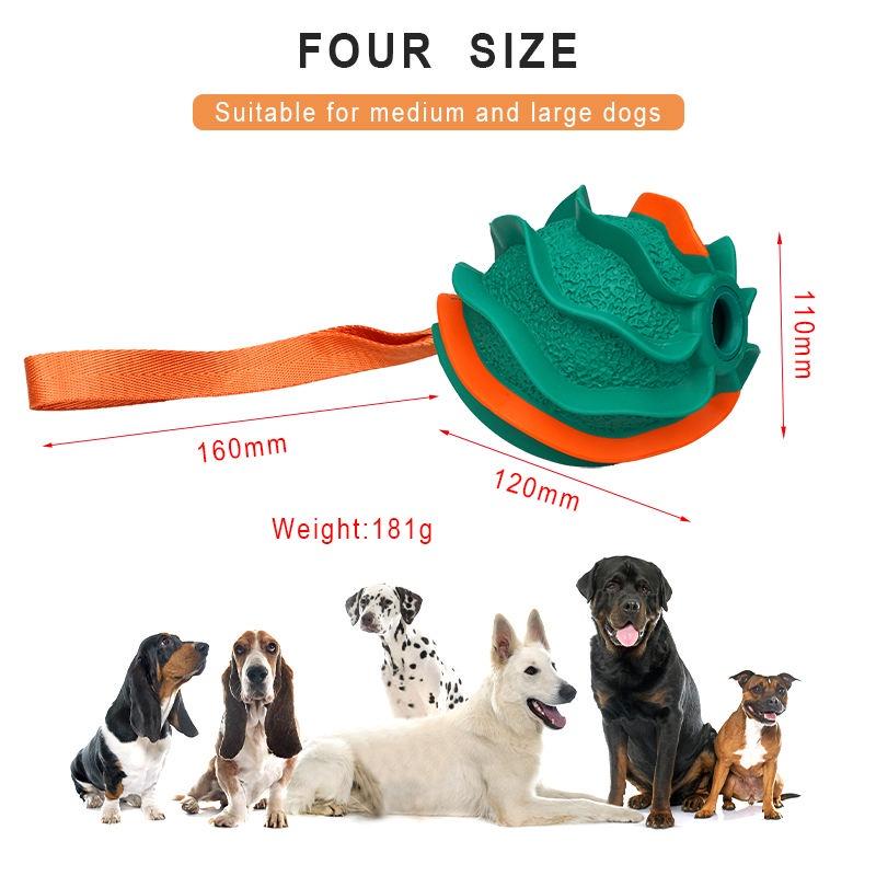 High Quality Indestructible Dog Toy Slow Treat Dispensing Interactive Toys for Small, Medium & Large Breed