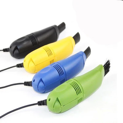 Miniature USB Cleaner with Smooth Dust Brush Suction Holes