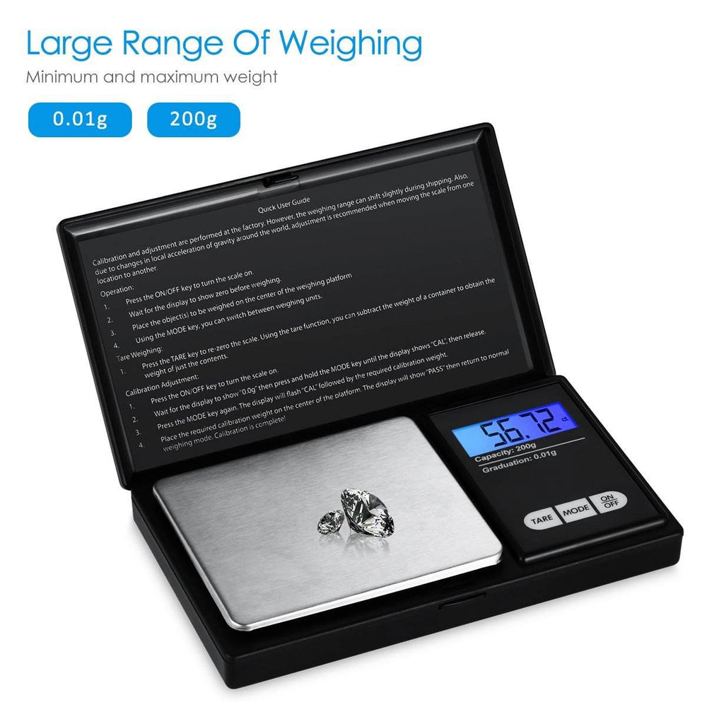 Digital mini Scale Custom Multipurpose metal small digital stainless steel pocket scale fast delivery scale