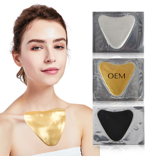 Hydrogel Gel Anti Wrinkle Gold Collagen Decollete Chest Pad