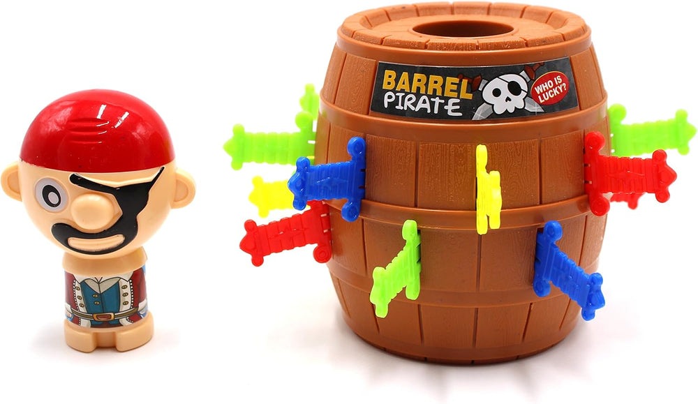 Pirate Barrel Game Pirate Funny Barrel Novelty Toy Bucket Lucky (10 Sets)