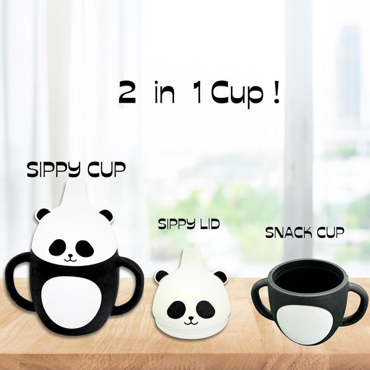 Sippy Animal Silicone Sipping Water Cups Safe BPA Free Silicone Baby Training Cups With Straw Baby Silicon Cups(10 Pack)