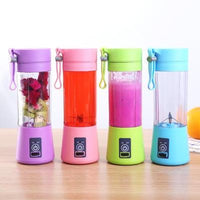 Personal Mixer Fruit Ice Crushing Rechargeable with USB, Mini Blender for Smoothie, Fruit Juice, Milk Shakes(10 Pack)