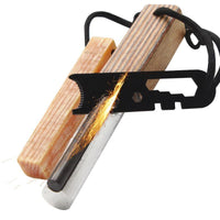 Survival Accessories Ferro Rod Durable Waterproof Fire Starter(Bulk 3 Sets)