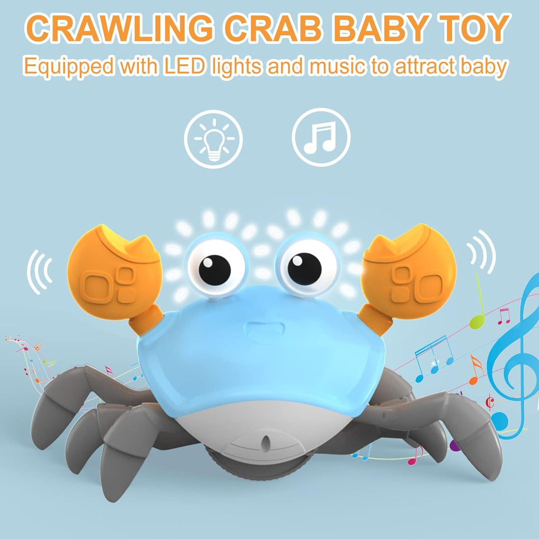 Walking Wind Up Crab Playing Game  fun Toys for kids Infant Toddler Boy Girl