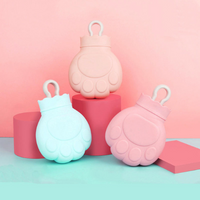 Cute Paw Shape Hot water stress relief warmer Bag(Bulk 3 Sets)