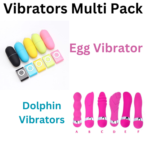 Dolphin head Style Vs MP3 Style Multi Pack Vibrators