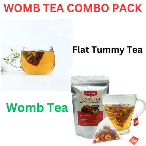 Flat Tummy Tea-28 Day & Womb Tea Combo Pack