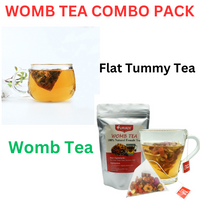 Flat Tummy Tea-28 Day & Womb Tea Combo Pack - MOQ 10 Pcs