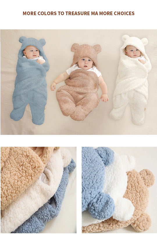 Swaddle Sleeping Bags & baby sock shoes Combo Pack