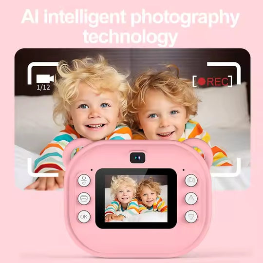 Dual Selfie Kids Camera with 1080P Videos, Holiday Birthday Gifts