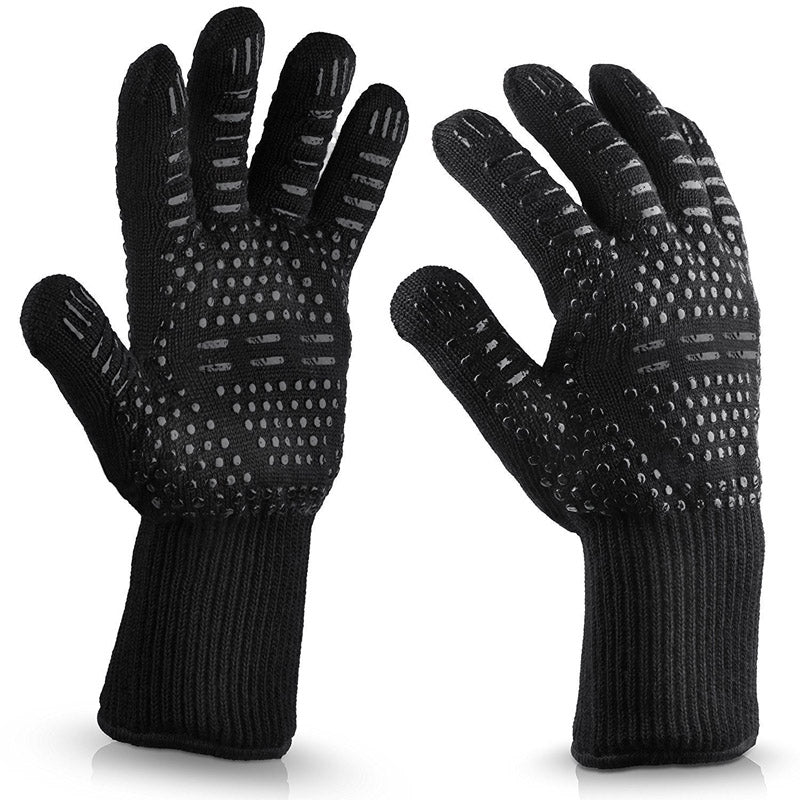 BBQ Grill Gloves & Multi Grill Rack Pack