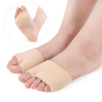 Fabric Soft Foot Care Ball of Foot Cushions & Zipper Compression Socks Calf Knee Combo Pack - MOQ 10 Pcs