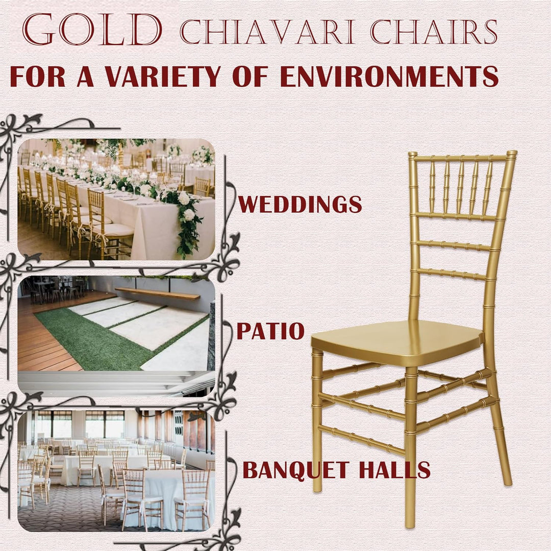 Modern Dining Chair, Accent Event Chairs for Wedding Party Event Banquet Reception