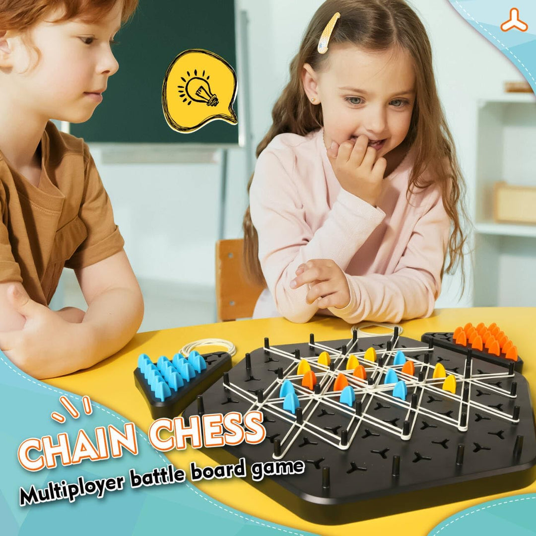 Chain Triangle Chess Educational Desktop Game for Parent-Child Interaction (10 pack)