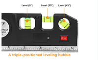 High Quality Infrared laser level measuring level Laser03 multi-function magnetic laser level(Bulk 3 Sets)