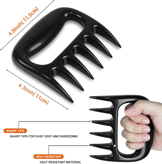 BBQ Grill Gloves & Bear Claws Twin pack(Bulk 3 Sets)