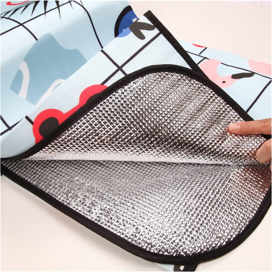 Authentic Store Outdoor Camping Mat Fashion Nation Style Printed Thickened Portable Moisture-Proof Mat for Family Picnic Beach Child Playing Pad