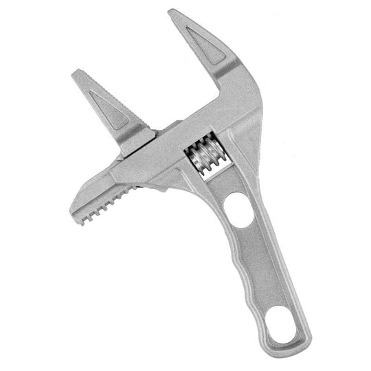 High Quality Alloy Adjustable Wide Jaw Spanner Tool Large for Bathroom Nut Openings