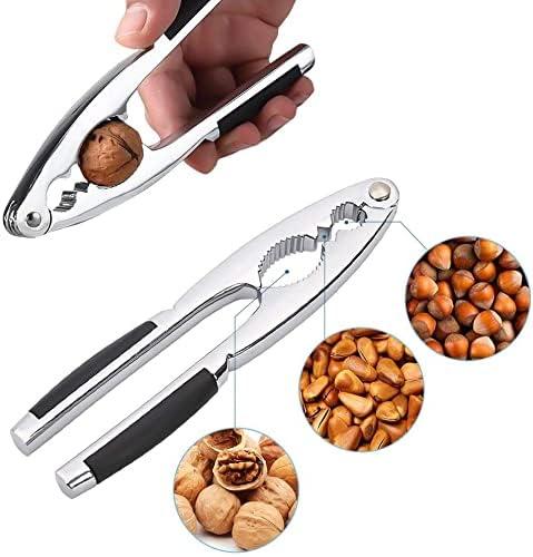 Nut Cracker for All Nuts Kitchen Gadgets Tool Sheller Walnut Opener Plier Alloy Opener Nutcracker Seafood Pistachio Cuter Kitchen Accessories