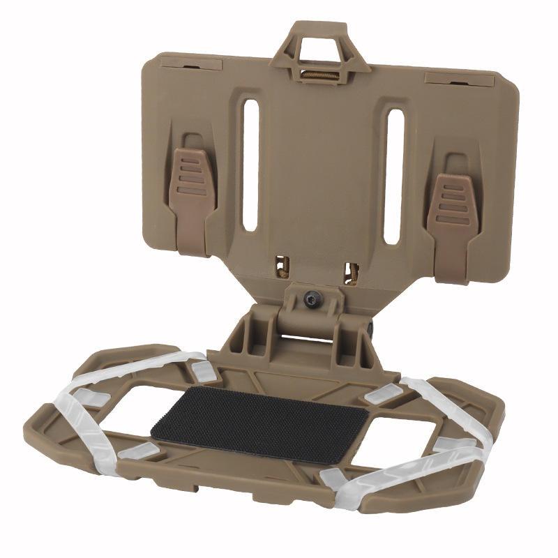 Navigation Board Chest Mount Foldable Tactical Vest Chest Rig Phone Holder, Molle Plate Carrier Pouch