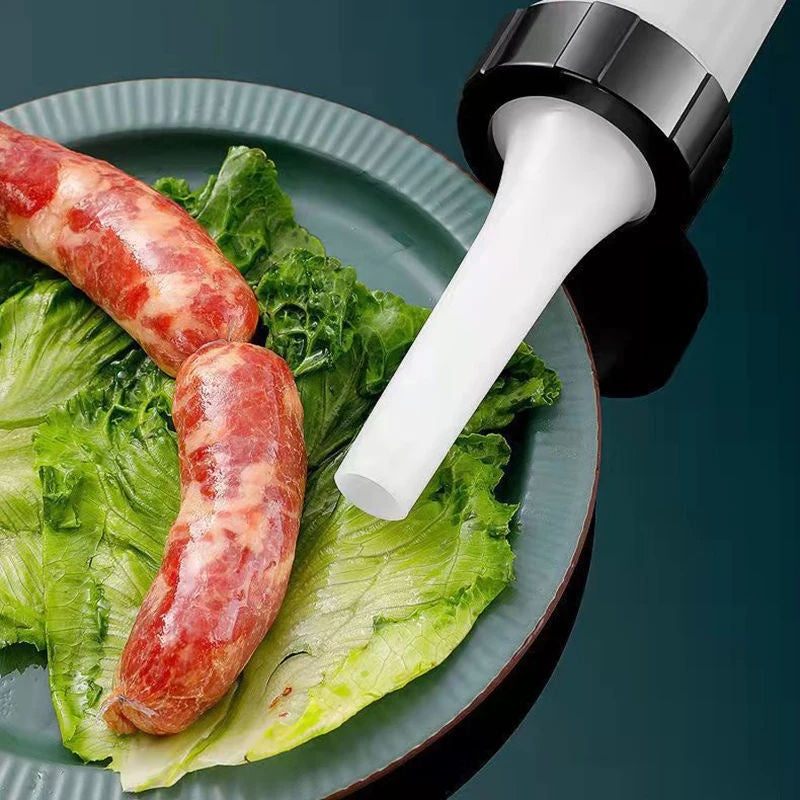 Meat Sausage Stuffer Filler Hand Operated Salami Maker