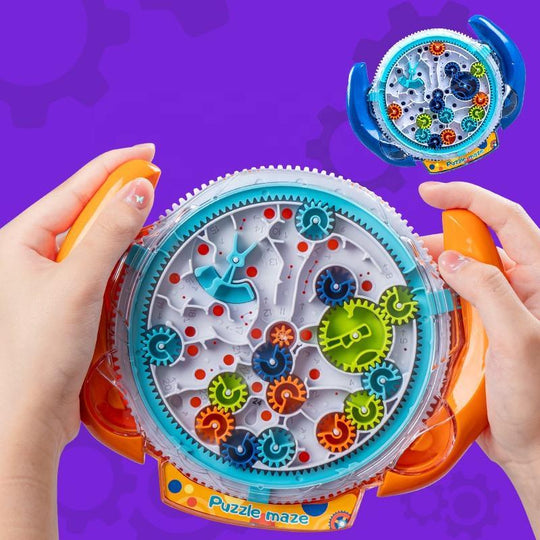 Educational Hands-on Skills Toys Colorful Gaming Gear Puzzle Maze Toys for kids