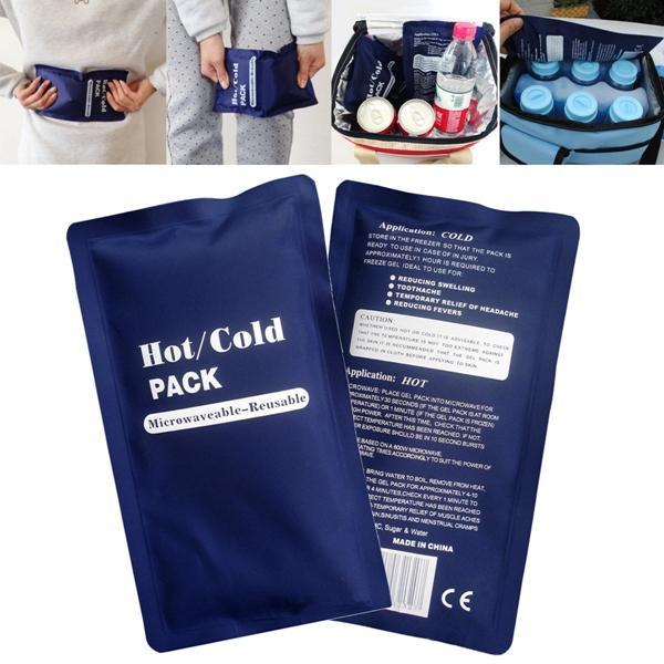 Cold Hot Pack Soft Cloth Ice Gel Packs(Bulk 3 Sets)